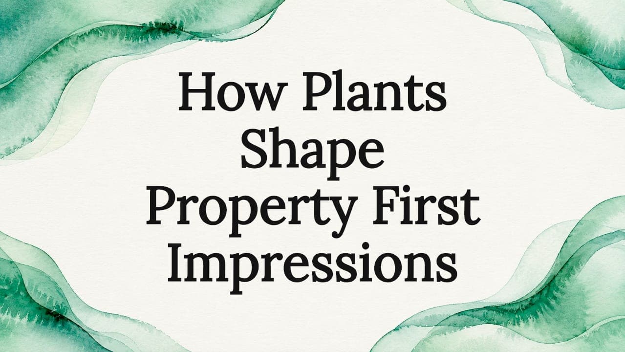 How Plants Shape Property First Impressions