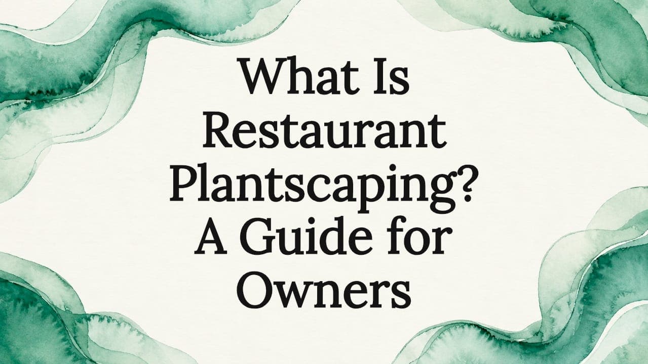 What Is Restaurant Plantscaping? A Guide for Owners