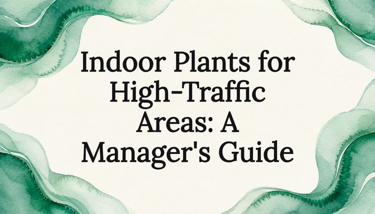 Indoor Plants for High-Traffic Areas: A Manager's Guide