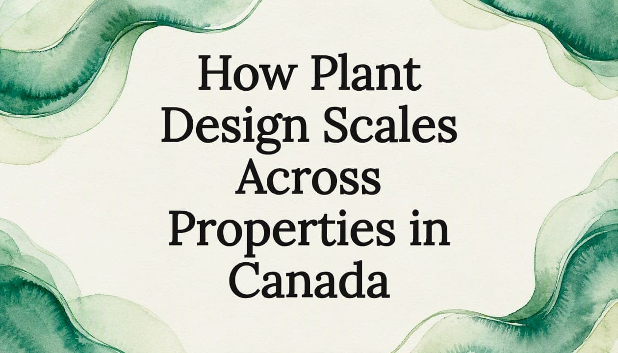 How Plant Design Scales Across Properties in Canada