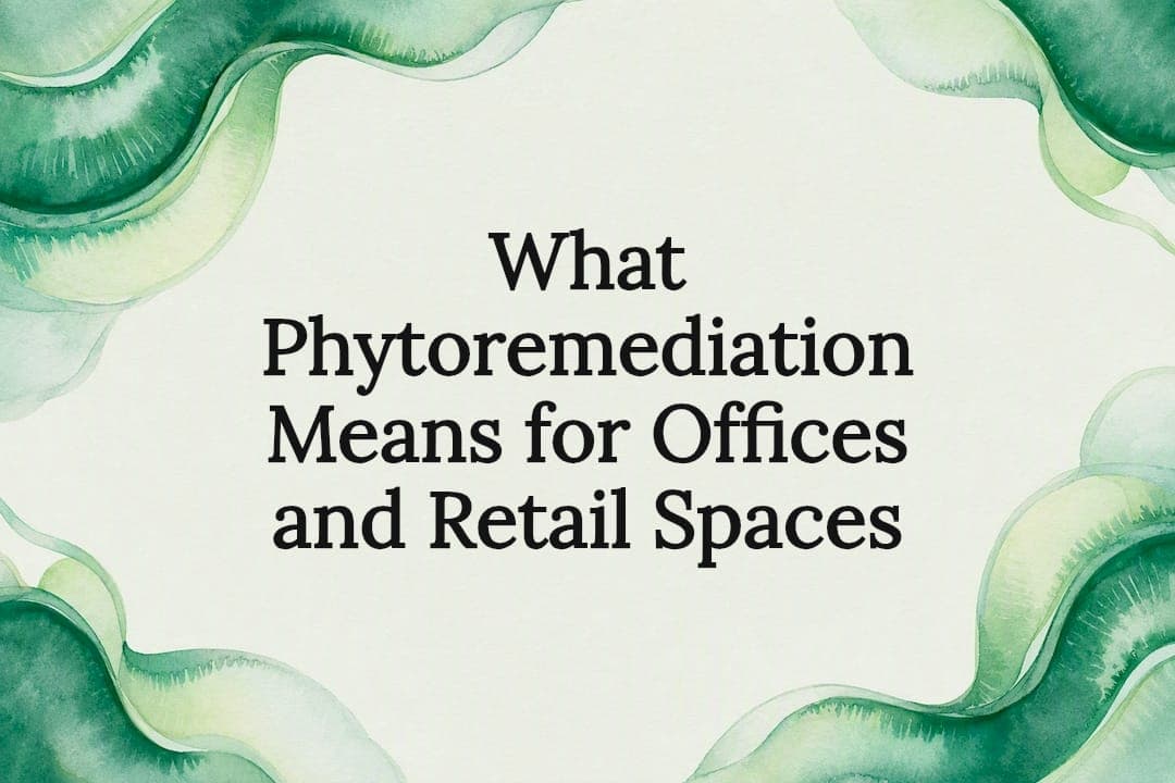 What Phytoremediation Means for Offices and Retail Spaces